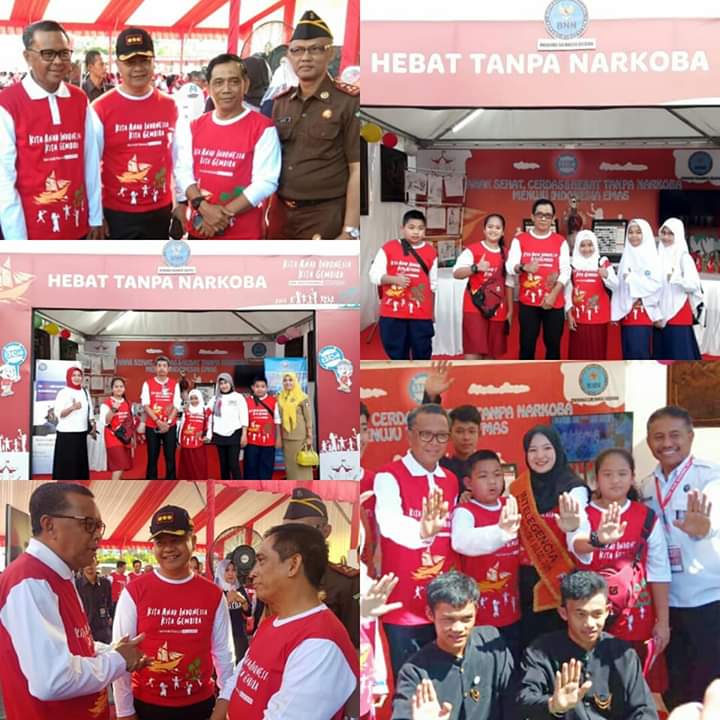 Hari Anak Nasional 2019, BNNP Sulsel Pamerkan Hasil Karya Seni Mantan Pengguna
