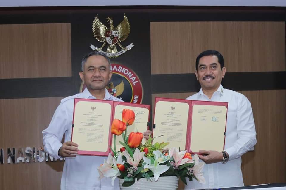MoU BNN RI - BNPT RI cegah dan berantas Narkoba