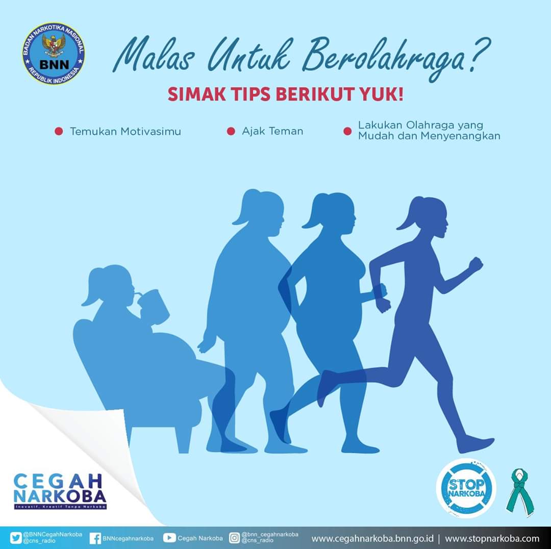 Untuk Kamu yang malas olah raga, simak tips berikut! Untuk Kamu yang malas olah raga, simak tips berikut!