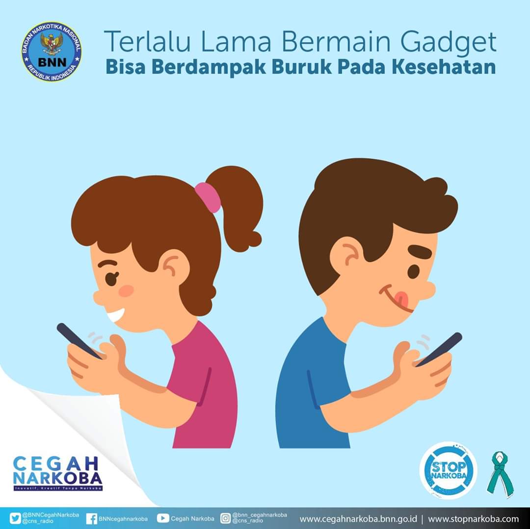 Dampak penggunaan Gadget terlalu lama Dampak penggunaan Gadget terlalu lama