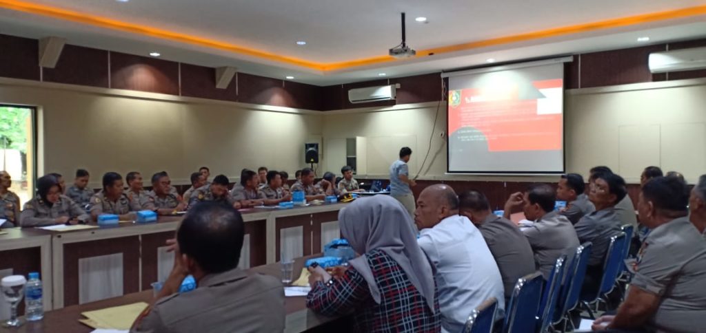 RAPAT KOORDINASI PELAKSANAAN PROLAT POLRI FUNGSI TEKNIS KEPOLISIAN TA. 2020