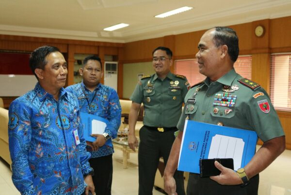 Berkunjung ke Makodam XIV Hasanuddin, Kepala BNNP Sulsel bahas P4GN dengan Pangdam XIV Hasanuddin