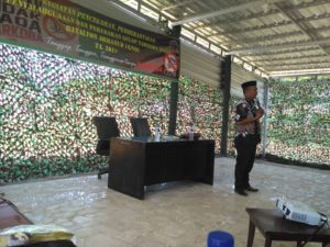 BATALIYON ARHANUD XVI/SBC Deteksi Dini Melalui Tes Urine Narkoba