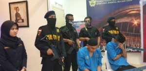 Press Conference Pengungkapan Peredaran Gelap Extacy dari Riau dan Malaysia