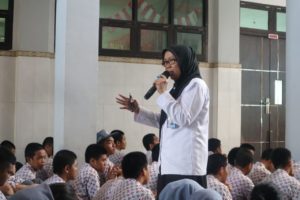 Siswa dan Siswi Keren SMK TELKOM Makassar Bebas dari Narkoba