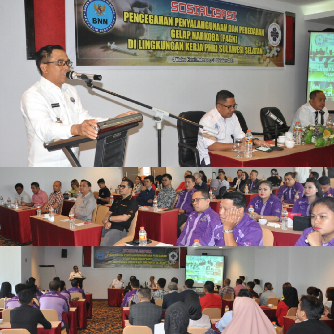 Sosialisasi P4GN di Lingkungan Organisasi PHRI Sulawesi Selatan