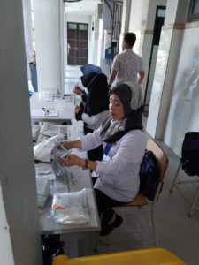 Tes Urine Siswa-Siswi SMK TELKOM Makassar