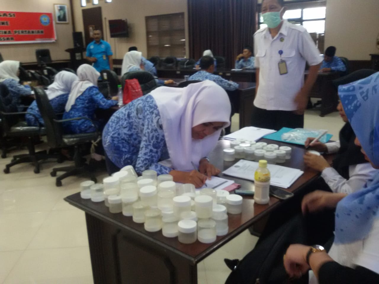 Tes Urine Pegawai Balai Besar Karantina Pertanian Makassar