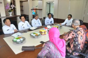 Audience PT. Bank Mandiri (Persero) Tbk. Di Kantor BNN Provinsi Sulawesi Selatan