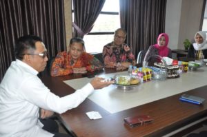 Audience PT. Bank Mandiri (Persero) Tbk. Di Kantor BNN Provinsi Sulawesi Selatan