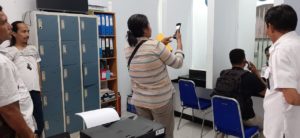 Kunjungan Studi Banding Kepala Bidang Pemberantasan BNNP Papua di BNNP Sulawesi Selatan