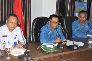 RAPAT MONITORING DAN EVALUASI PELAKSANAAN ZONA INTEGRITAS DAN IMPLEMENTASI INPRES NOMOR 6 TAHUN 2018