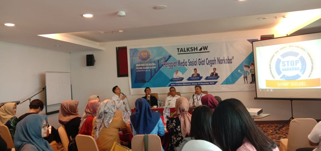 Talkshow dengan Penggiat Media Sosial di Sulsel