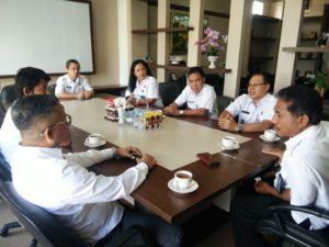 Audiensi Loka Rehab Sosial Pangurangi Kemensos RI dalam rangka sinergitas pelaksanaan program rehabiltasi