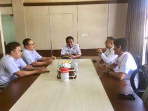Audiensi Loka Rehab Sosial Pangurangi Kemensos RI dalam rangka sinergitas pelaksanaan program rehabiltasi
