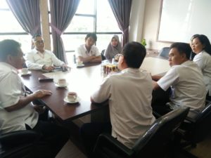 Audiensi Loka Rehab Sosial Pangurangi Kemensos RI dalam rangka sinergitas pelaksanaan program rehabiltasi