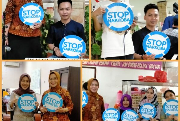 PENYULUHAN BAHAYA NARKOBA DI PASAR BUTUNG, MAKASSAR