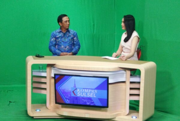 Diseminasi Informasi P4GN Melalui  Kompas TV Sulsel.