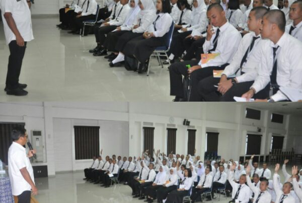 Sosialisasi Bahaya Narkoba Pada Diksar  CPNS Gelombang II Periode I T.A 2020 Kementrian Keuangan Wilayah Sulawesi Selatan