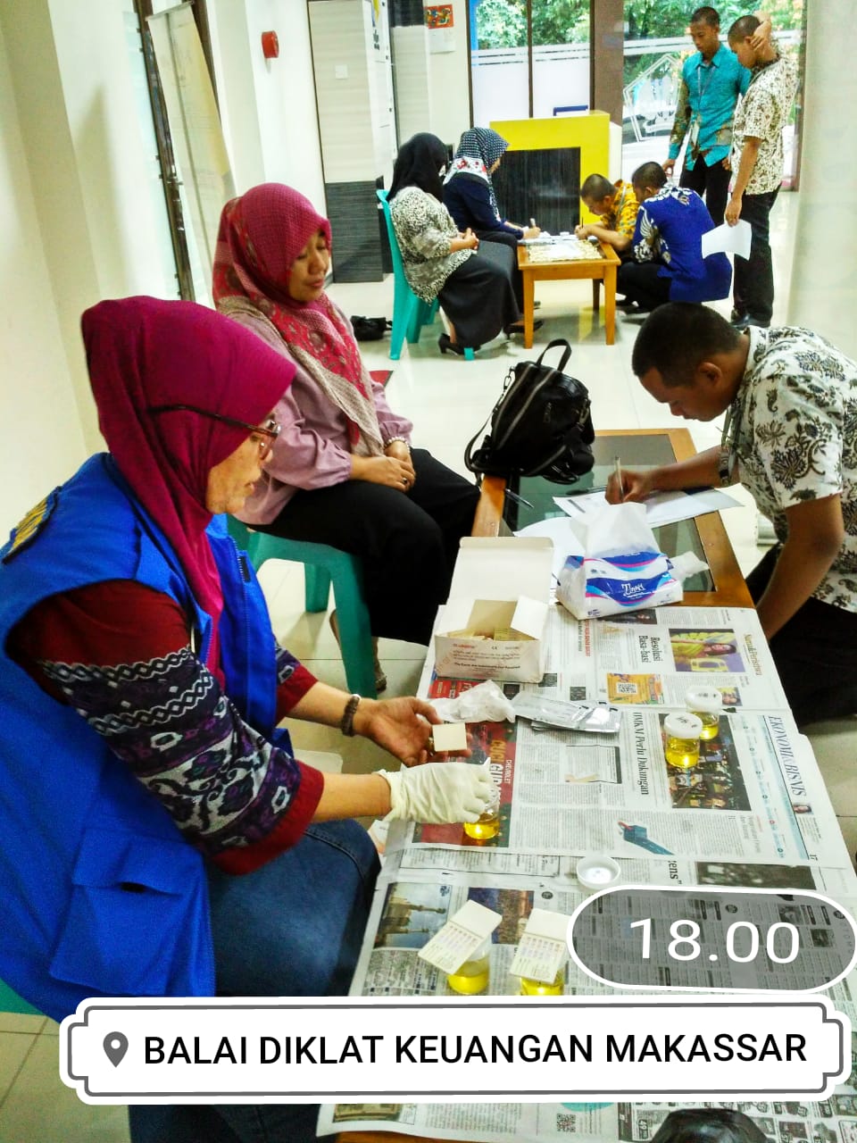 Deteksi dini : BNN sidak CPNS Kemenkeu di Makassar Deteksi dini : BNN sidak CPNS Kemenkeu di Makassar