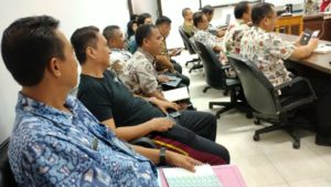 KUNJUNGAN KOORDINASI PEMBANGUNAN ZONA INTEGRITAS DARI BNNP SULAWESI TENGAH