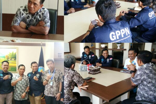 Audiensi GPPN Sulsel di Kantor BNNP Sulsel