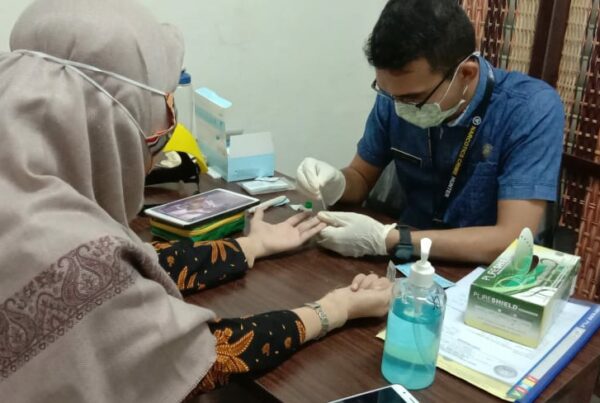 Cegah Covid-19, BNNP Sulawesi Selatan Kembali periksa seluruh pegawai melalui rapid test