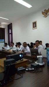 Rapat Pemantauan Pembangunan Zona Integritas di BNNP Sulawesi Selatan