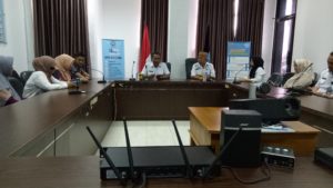 Menerima Kunjungan kerja BNN Kabupaten Bone Bolango