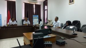 Menerima Kunjungan kerja BNN Kabupaten Bone Bolango