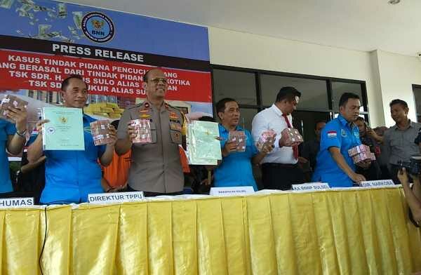 BNN RI dan BNNP Sulsel Rilis TPPU "16 Milyar" di Balai Rehab BNN Baddoka