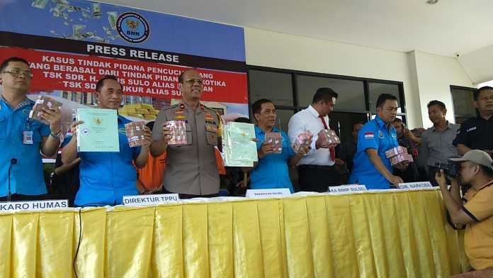 BNN RI dan BNNP Sulsel Rilis TPPU "16 Milyar" di Balai Rehab BNN Baddoka