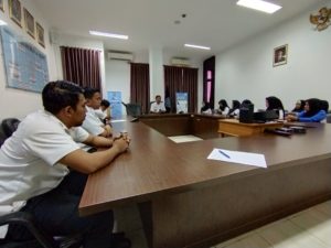RAPAT KERJA BAGIAN UMUM BERSAMA PPNPN BNNP SULAWESI SELATAN TA. 2020