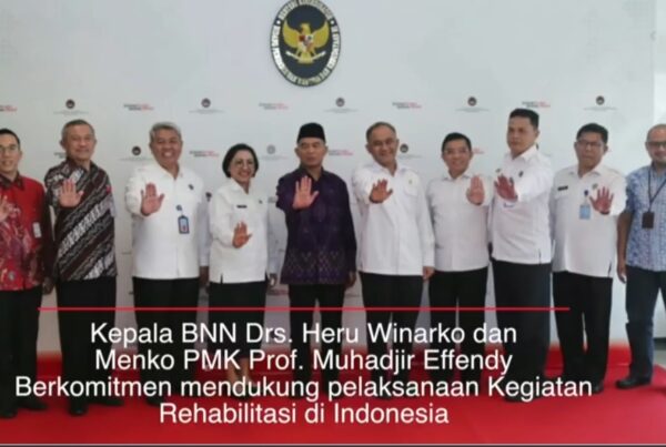 KEPALA BNN RI MEMINTA DUKUNGAN MENKO PMK RI UNTUK MENGGELIATKAN REHABILITASI DI INDONESIA