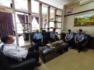 SILATURAHMI KEPALA LAPAS KELAS 1 MAKASSAR DI BNNP SULSEL