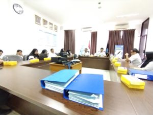 Rapat Persiapan Tes CAT seleksi CPNS BNN TA. 2020