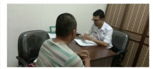 Layanan 13 Feb 2020 : kepada 2 Tersangka Polrestabes Makassar