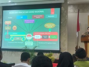 BNNP SULSEL MENGIKUTI TALK SHOW ANTI MONEY LAUNDERING