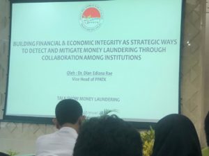 BNNP SULSEL MENGIKUTI TALK SHOW ANTI MONEY LAUNDERING