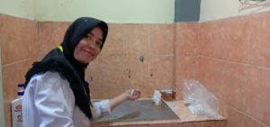 Kegiatan Test Urine Seksi Dayamas Bidang P2M