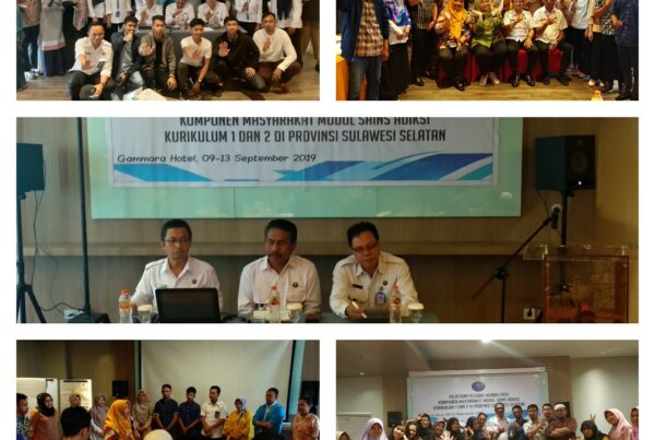 Peningkatan Kemampuan Bidang Melalui Kurikulum Universal Konselor Adiksi (UTC) 1&2 Pada Lembaga Rehabilitasi Komponen Masyarakat di Provinsi Sulawesi Selatan tahun 2019
