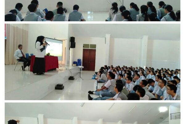 Surat Profesional dan Usahawan Katolik Keuskupan Agung Makassar tentang Seminar Bahayanya Narkoba bagi para siswa (i) SMA Katolik Rajawali Makassar.