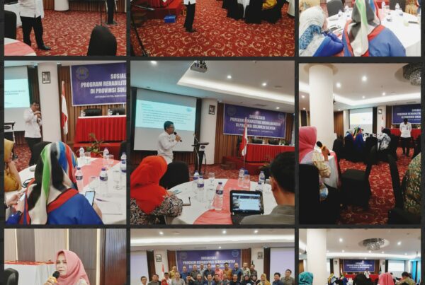 Sosialisasi Program Rehabilitasi Berkelanjutan di Provinsi Sulawesi Selatan Tahun Anggaran 2019
