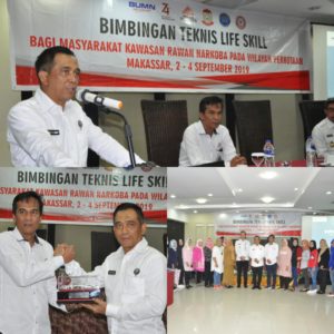 Narasumber Pada Kegiatan Bimbingan Teknis Life Skill Bagi Masyarakat Kawasan Rawan Narkoba Pada Wilayah Perkotaan