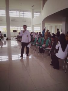 Sosialisasi dan Tes Urine pada Staf/Pegawai Pemerintahan Kabupaten Barru