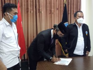 KEPALA BNNP SULSEL MELANTIK PEJABAT FUNGSIONAL DI LINGKUNGAN BNNP SULAWESI SELATAN
