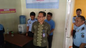 Monitoring Layanan Rehabilitasi di Lapas kelas IIb Kota Pare-pare.
