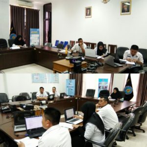 BNNP Sulsel Bagian Umum melaksanakan Rapat Terkait Anggaran Pada Tahun 2020.