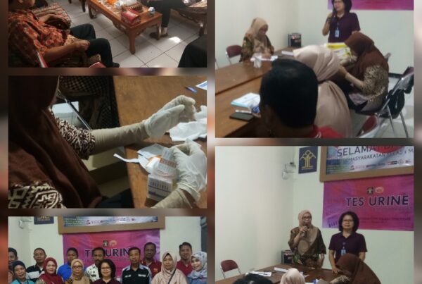 Tes Urine di BAPAS KELAS I Makassar