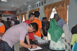 Pelaksanaan Tes Urine ASN di Lingkungan Kerja Pemasyarakatan dan Rutan Kelas I Makassar